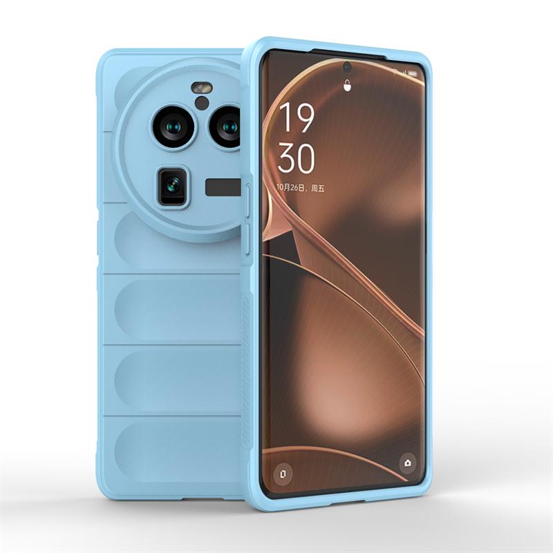 Чехол для OPPO Find X6 Pro Чехол-крышка для OPPO Find X6 Pro Funda Оболочка Мягкий ТПУ Безопасный для кожи Ударопрочный Задняя крышка для OPPO Find X6 Pro