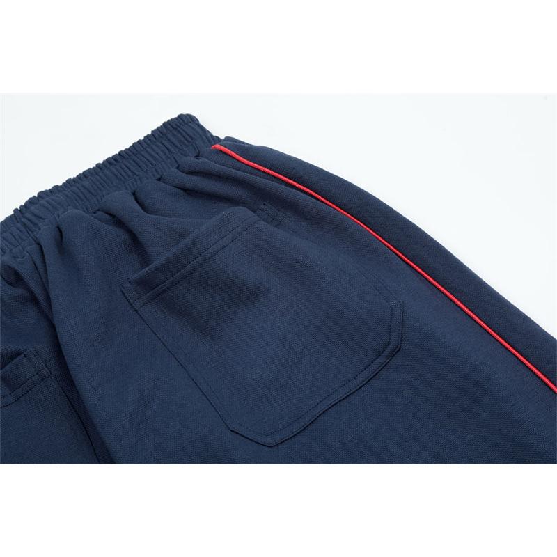 Hippie Black Striped Jogging Sweatpants Women Vintage Harajuku Streetwear Oversized Sports Pants Drawstring Mopping Trousers