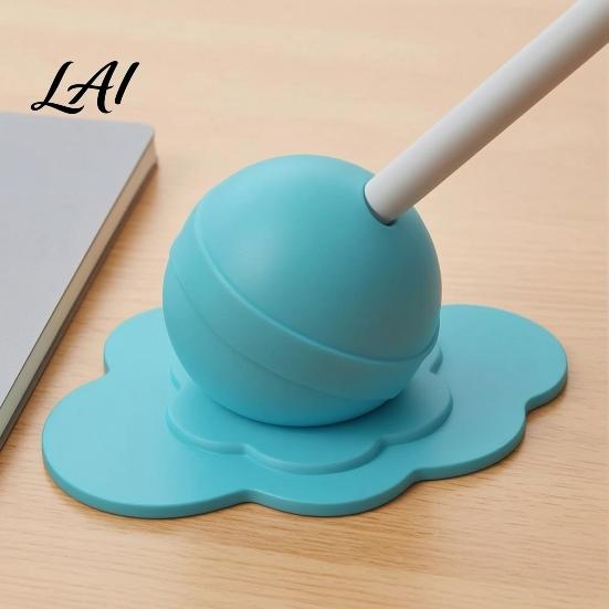 Molding Pen Cup 3D Printed Holder Desk Organizer Creative Melting Lollipop Holder Pencil Multifunctional Stand Compact Office Decor And Gift
