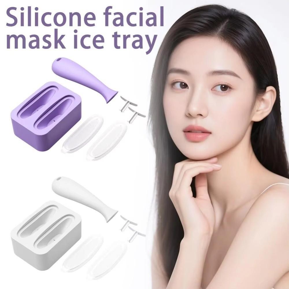 Non Electric Facial Massager Reduce Swelling Facial Cold Therapy Instrument  Women Skincare