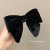 Fashion Hairpins For Women Girls Elegant Velvet Three-Dimensional Hair Clip Barrettes Bowknot Hairgrip Headwear Hair Accessories