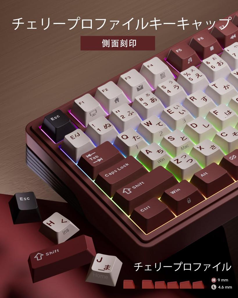 RK ROYAL KLUDGE M100 Беспроводная игровая механическая клавиатура с японской цифровой компактной ЖК-панелью Smart Dual Aluminum Gasket Bluetooth 8000 мАч Hot Cream