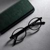 2025 Fashionable Women Acetate Glasses Frame Korea Style Vintage Small Oval Eyeglasses Brand Design Ultralight Eyewear