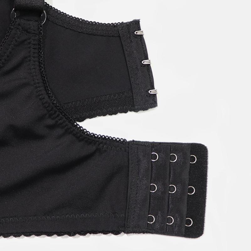 Женский бюстгальтер больших размеров с каркасным нижним бельем, полная чашечка, широкая бретелька, без подкладки, тонкое нижнее белье, повседневный бюстгальтер 85C-100C 85D-110D