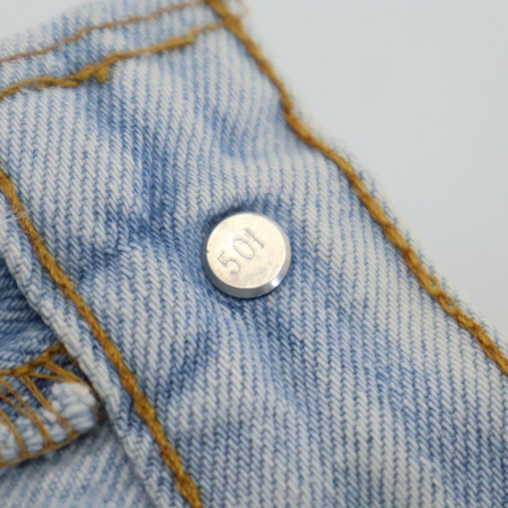Levi's Джинсы 501 прямого кроя 80-х годов W30 Джинсы на пуговицах Мужские Б/У