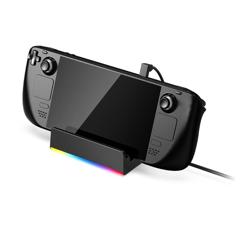 Док-станция Game Hubs с поддержкой 4K@120Hz, USB 3.2, множеством портов и быстрой зарядкой для игровой консоли ROG X