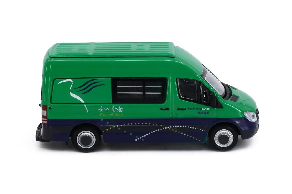 Tiny City Scale 27 Sprinter Hong Kong Post Diecast Model Car 1/76 No. Mercedes-Benz (AM3265)