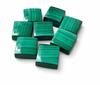 AAA+ Натуральный Малахит Квадратный Бриолет Кабошон Калиброванный Драгоценный Камень | Зеленый Полосатый Малахит Россыпной Камень для Изготовления Ювелирных Изделий