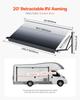 20' RV Replacement Awning Electric Trailer Awning for Most DC12V RVs