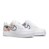 Nike Женские Air Force 1 'LNY' (женские размеры) Белые / Хабанеро Красные Скейтбордические Кроссовки AJ8298 100