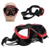 Adult Diving Goggles Face Shield Glasses Silicone Eye Protector Snorkeling EquipmentsMK‑902 Black Red