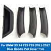 Крышка ручки передней двери салона автомобиля подходит для BMW X3 F25/ X4 F26 2011-2017 только для леворульной машины ручка двери