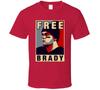 Бесплатная футболка в Твиттере с надписью «Free Brady Patriots Football»