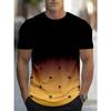 Hawaii Street Fashion Men's T-shirt New Summer Beach Vacation Men's Casual T-shirt Outdoor Sports Men's Short Sleeve Top