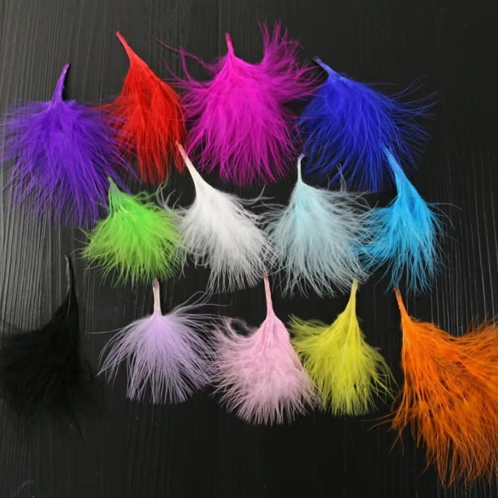 100Pcs Sewing Costuming Ostrich Feathers for Craft Jewelry Making Accessory