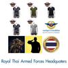 Embroidered Emblem Thai Armed Forces T Shirt Military Soldier Thailand Flag Undershirt V Neck Print Short Sleeve Quick Dry Uniform Men Women Unisex