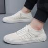 Summer Non-slip Flats Zapatillas Para Hombres Casual Sneakers Men Breathable Loafers Lightweight Round Head Solid Colour Casual