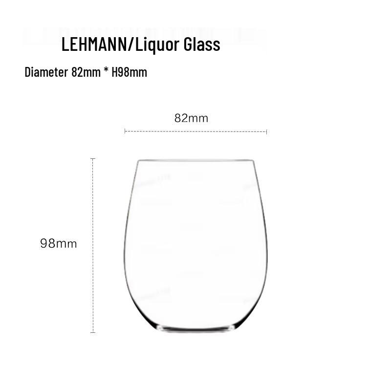 Lehmann №7 360 мл Хрустальный стакан для крепких напитков без свинца