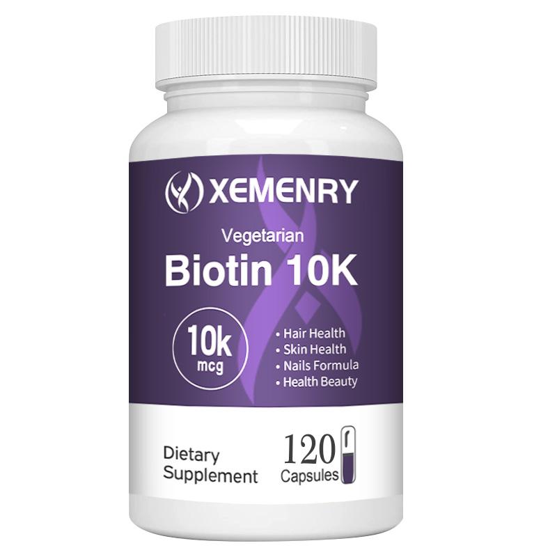XEMENRY Это добавка с биотином и кокосовым маслом, которая поддерживает здоровье волос, кожи и ногтей. Подходит для взрослых.