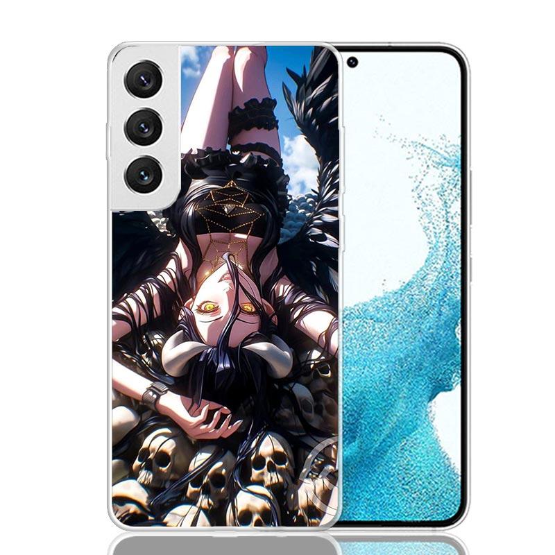 Чехол для телефона с изображением Альбедо из аниме Overlord для Samsung Galaxy S26 S25 Edge S24 S23 FE S22 Ultra S21 Plus S20 + Fundas Cover Coque Galaxy S