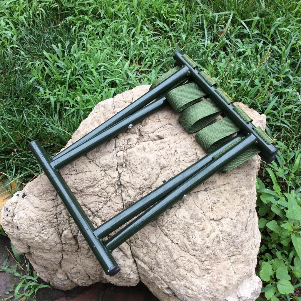 Складной стул для улицы с овальной трубой: Портативный стул для рыбалки и путешествий