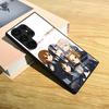 Милая Аниме Девушка K-ON Чехол для Телефона Для S25 Ultra Samsung S24 Fe S22 S20 S23 21 Plus A54 A34 A53 A16 Стеклянная Крышка