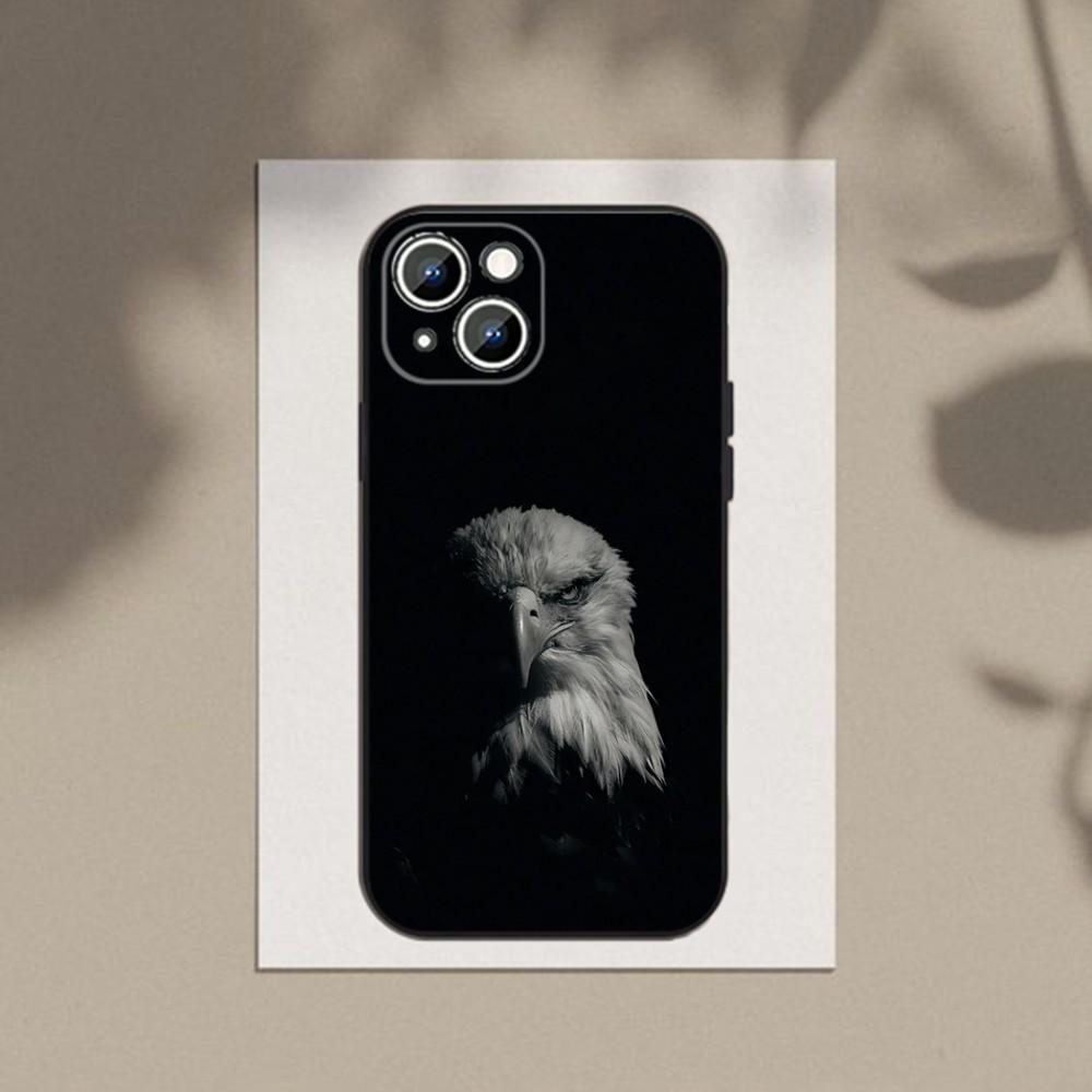 Ультратонкий чехол Eagle King TPU для iPhone 6-16ProMax/SamsungS7-S24Ultra/Redmi13TPro - ударопрочный, устойчивый к царапинам, рельефный чехол CameraSafe