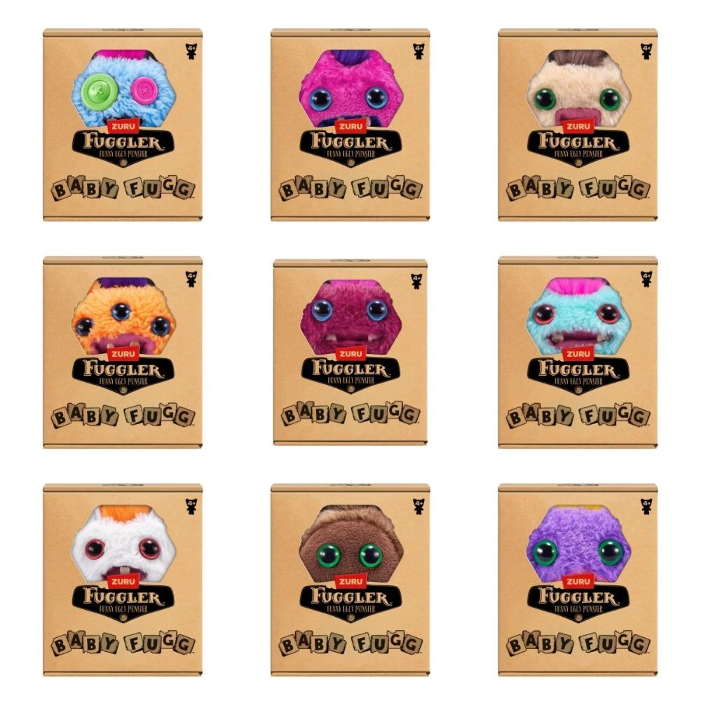 Плюшевые игрушки Fuggler Baby Monster Смешной Уродливый Большеглазый Монстр Застенчивый Парень Мягкие Набивные Животные Милая Плюшевая Кукла Подарки на День Рождения