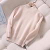 Kids Sweater 100% Merino Wool Turtleneck Children Winter Thick Wool Knitted Pullover Soft Warm Autumn Jumper Knit Tops Long Sleeve
