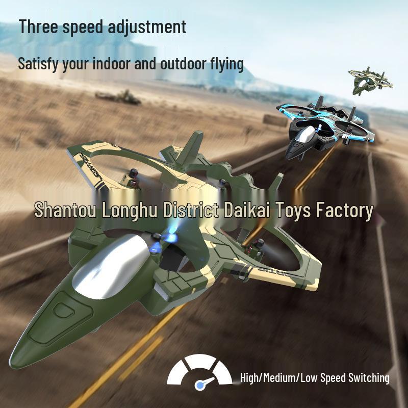 K500MAX Fighter Quadcopter: Stunt Roll & Hover Drone