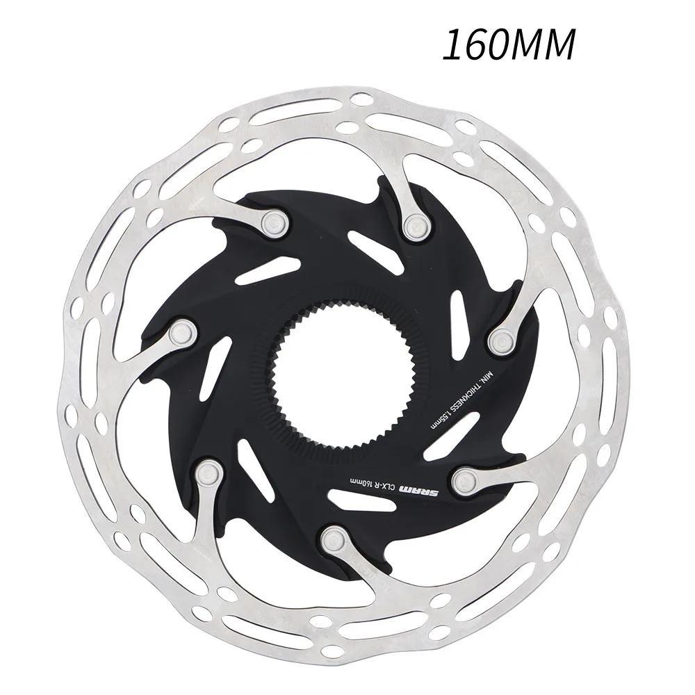 Road Bike CLX-R Center Lock Disc Rotor Mountain Bicycle 6 Hole 140 160MM Hydraulic Brake Pad