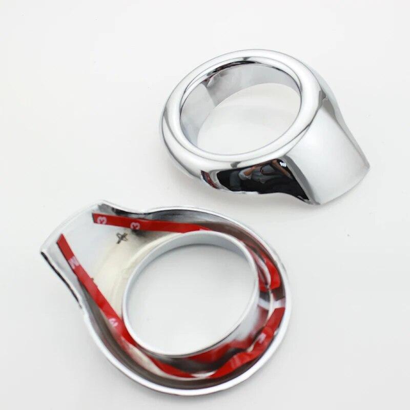 My Good Car ABS Chrome Головка автомобиля Противотуманные фары Крышка фар Накладка Наклейка для Ford Ecosport 2013 2014 2015 2016 2017 автомобильные аксессуары