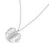 Ninfea Silver Necklace With Foglia Pendant SAUE01 For Women