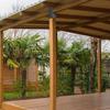 Metal Pergola Bracket Black Pergola Accessories with Screws Fashionable Metal Bracket  Terrace