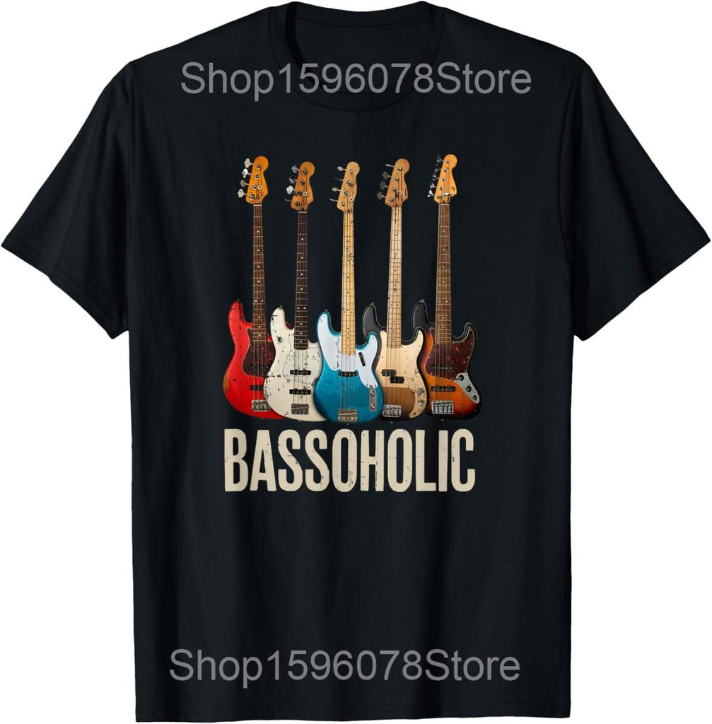 Bass Player Definition Bassist for Musicians T Shirts Great Gift Idea for Christmas Guitar Humor Tee Short Sleeve Loose Clothing