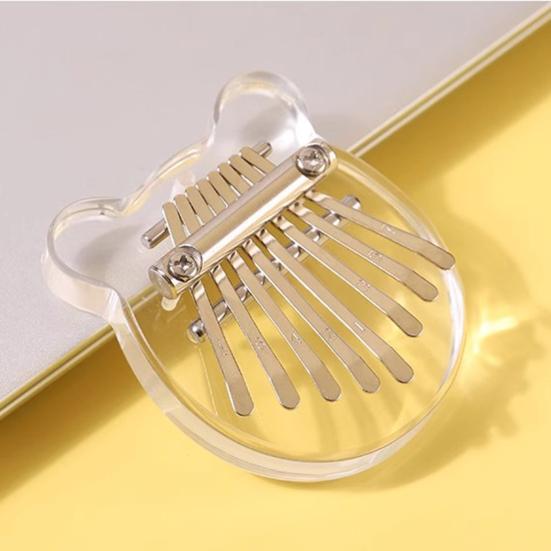 Finger Thumb Piano 8 Key Mini Thumb Piano Musical Instrument Portable Kalimba Thumb Piano for Kids Adults Beginners