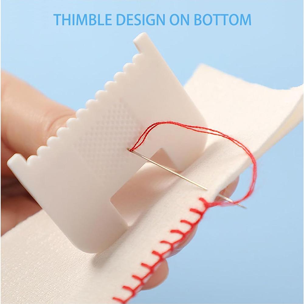 2-6pcs Sewing Guide Template Kit for Consistent Stitches 3mm Spacing Precision Sewing Tool for Fabric Embroidery Leathercraft