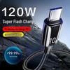 6A Super Fast Charging Type-C Flash Data Cable for Huawei 40W Xiaomi Mobile Phones, Genuine Type-C Charging Cable.
