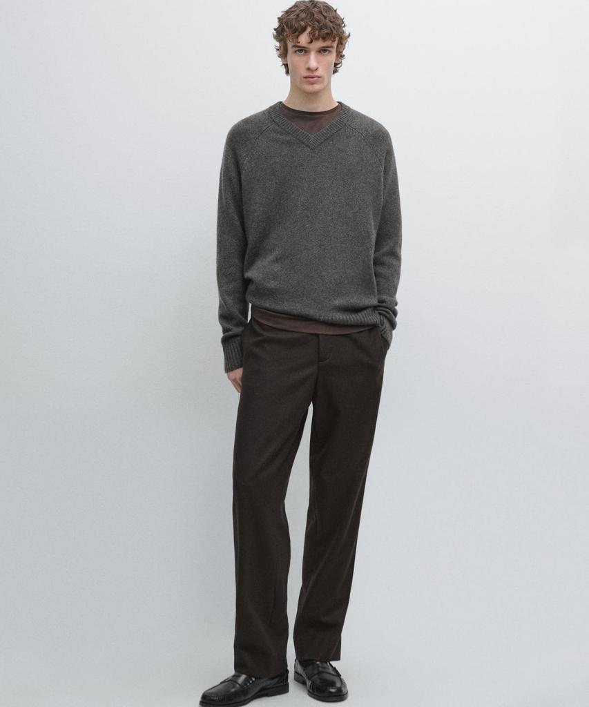 Шерстяные брюки Masimodutti Total Look