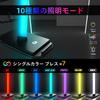 VCOM Игровая подставка для наушников-контроллера с RGB 10 Держателей для гарнитур и 4 Включает USB и Зарядку Настольное Многофункциональное Хранилище Устойчивое Легкое Черное