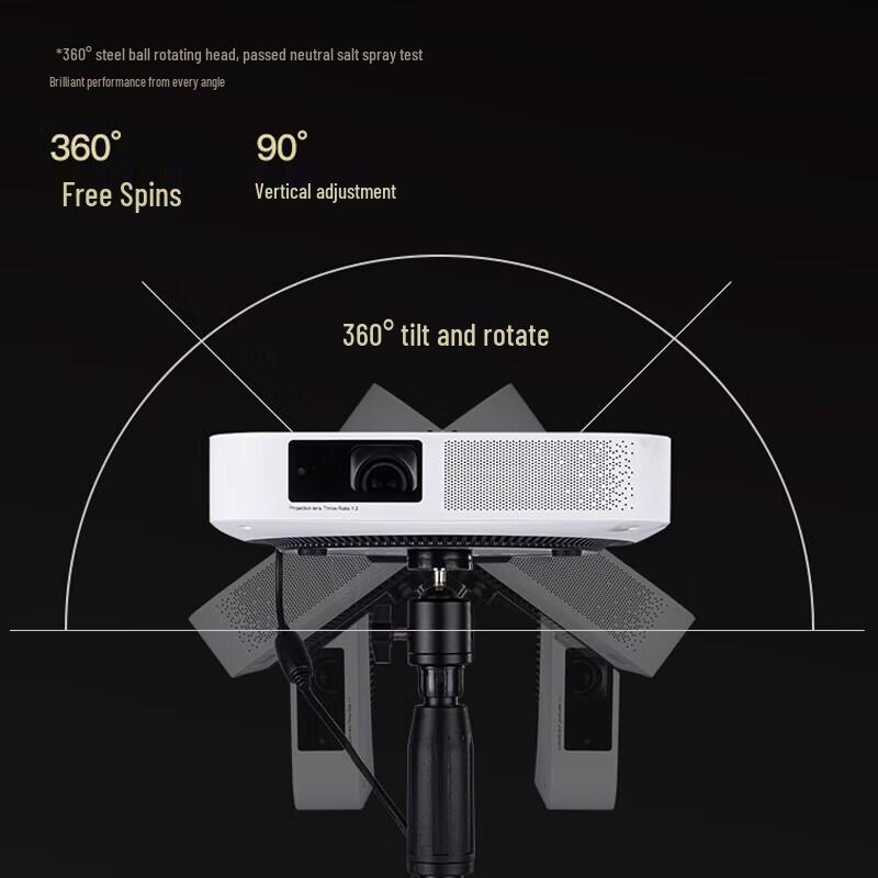 Deli Универсальная напольная стойка для проектора с вращающейся на 360° головкой
