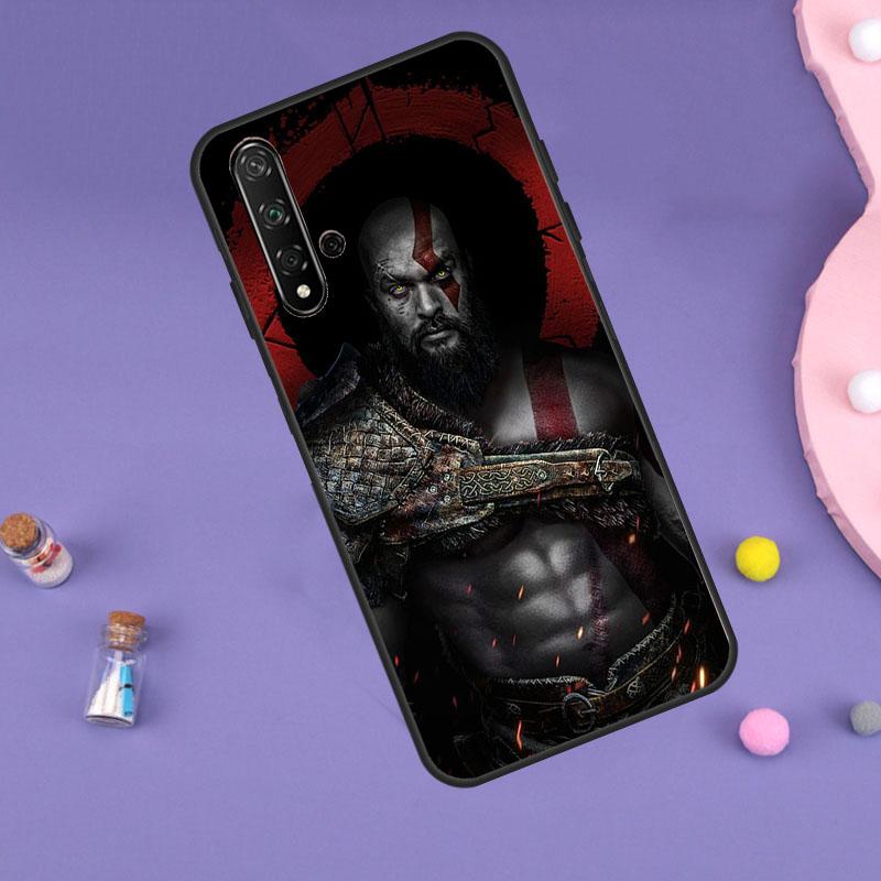 Чехол God of War для Huawei Nova Y70 Y60 Y61 Y90 Y91 5T 9 10 SE 3i 8i 11i 11 Pro P20 P40 P30 Lite