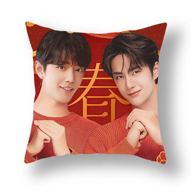 Наволочка с принтом знаменитости, Рекламная наволочка для дивана, прикроватная подушка