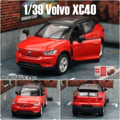 1/39 XC40 внедорожник игрушечная машинка для детей MSZ литой гибридный автомобиль миниатюрный инерционный свободные колеса коллекция подарок для мальчиков