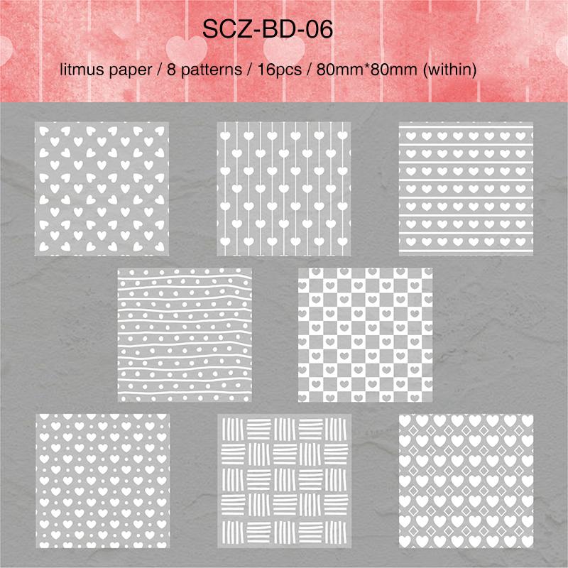 JIANWU Polka Dot Series Vintage Love Star Round Landscape Collage Scrapbooking Material Paper Creative Junk Journal Stationery