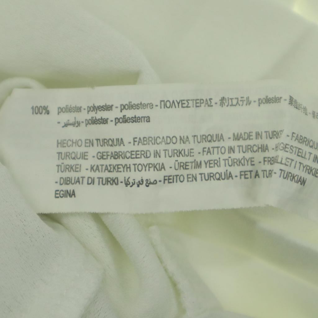 Косметика ZARA Блузка с коротким рукавом XS белая Плиссированный подол Женская Б/у