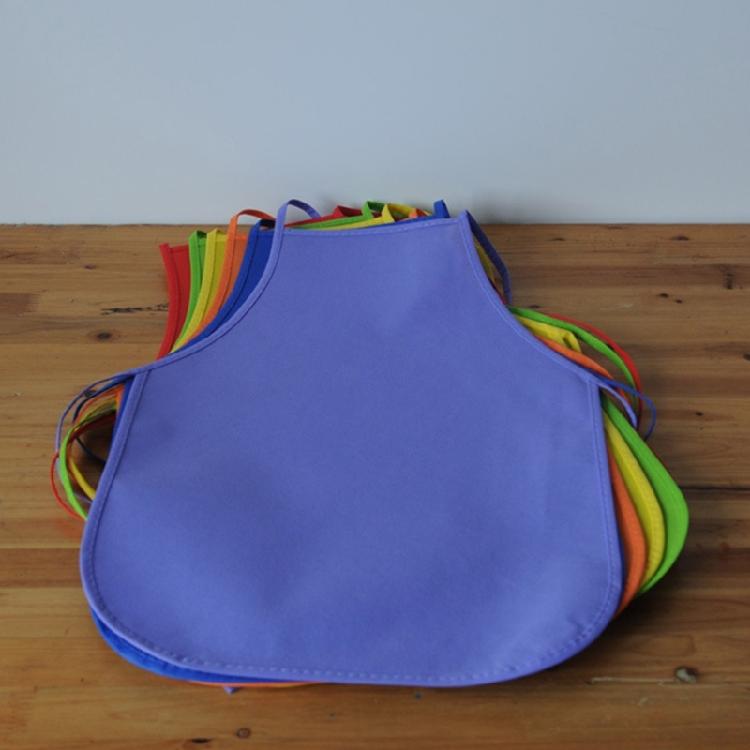 12 штук детских фартуков, фартуки для детского творчества с карманом для кухни, класса, фартуки из мягкой ткани