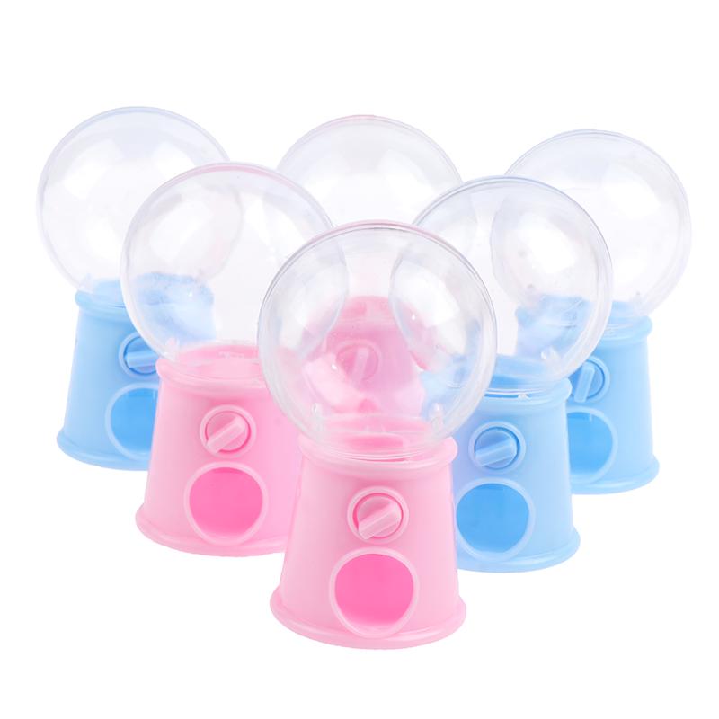 Mini Candy Machine Bubble Gumball Dispenser Coin Bank Kids Toy Chrismas Gifts