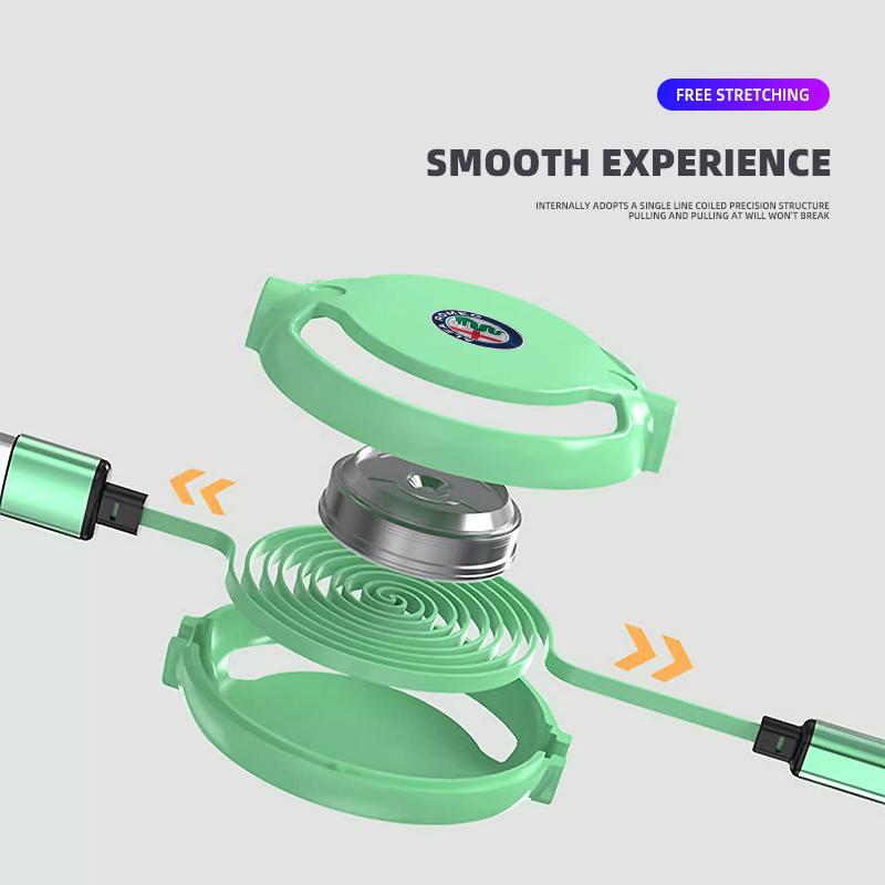 2026 Hot Alfa Romeo Car Internal 3 in 1 USB Telescopic Charger Adapter Cord Cable For Alfa Romeo 159 Giulietta Giulia 147 Mito 1