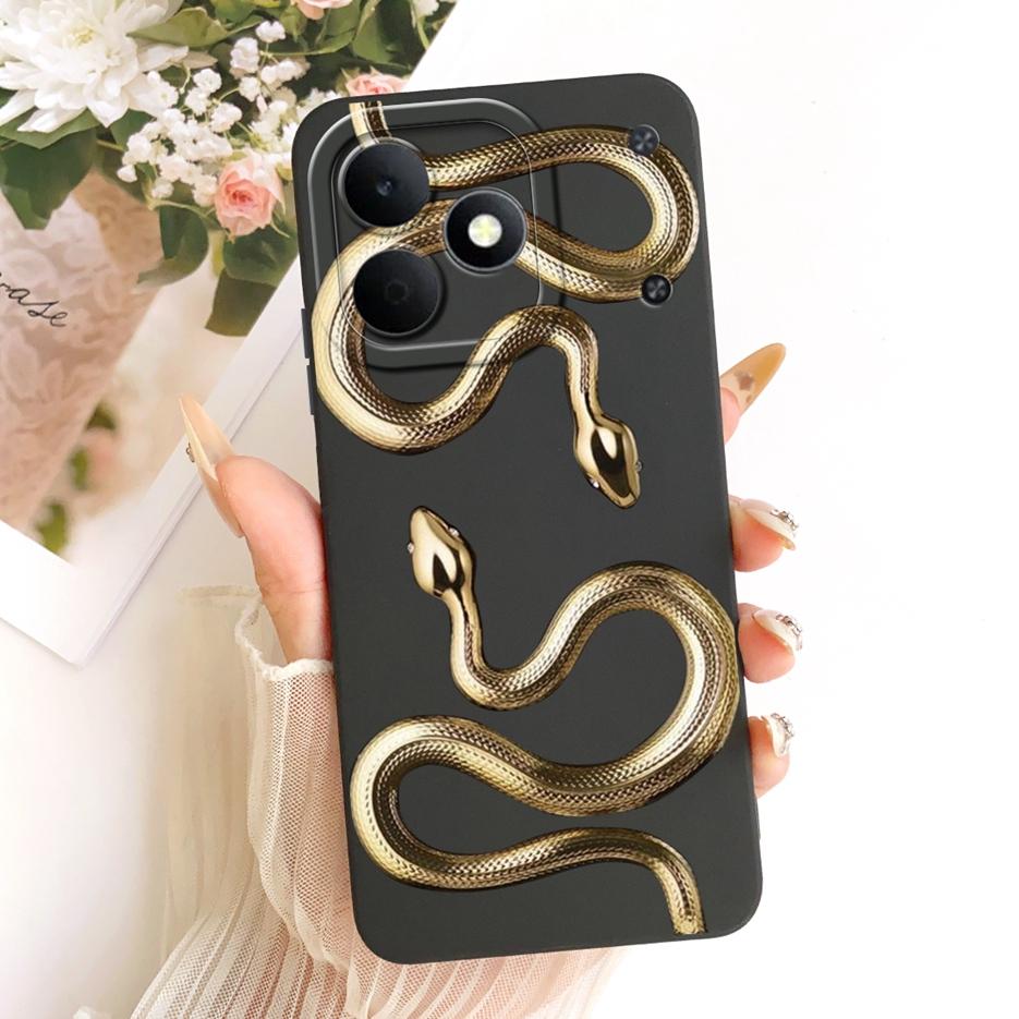 Чехол для Realme Note 80 RMX5388 Милый Кот Утка Динозавр Мультяшная Обложка Мягкий Силиконовый Чехол Для Realme Note 80 Note80 4G Чехлы Сумки